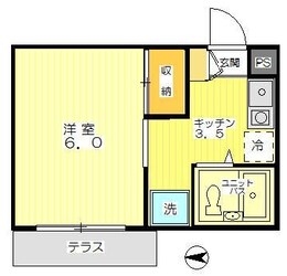 グレース旭の物件間取画像